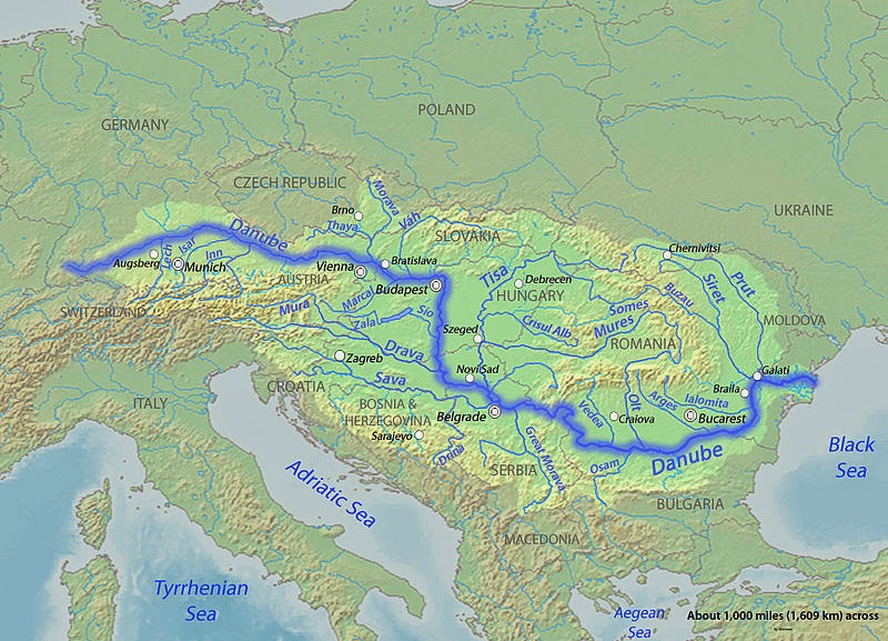 Danube River Geology Page