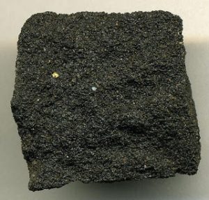 Tar sandstone from the Monterey Formation of Miocene age (10 to 12 million years old), of southern California, USA. Credit: James St. John