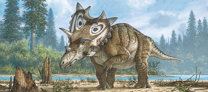 horned dinosaurs list