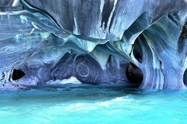 Marble Caves, Argentina