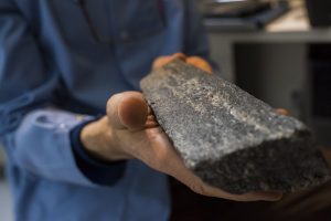 Samples of the world's oldest precisely dated rock Credit: Image courtesy of University of Alberta