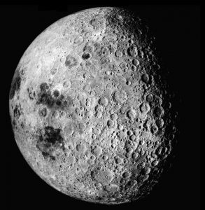 Moon "The far side of the moon" Credit: NASA
