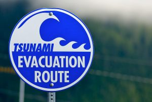 Tsunami Evaculation Route