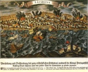 Lisbon 1755, from the archives of Art and History, Berlin