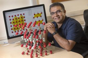 FSU Assistant Professor of Geology Mainak Mookherjee reports that water exists far deeper in the Earth than scientists previously thought. Credit: Bruce Palmer/Florida State University