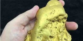Giant gold nugget found in California