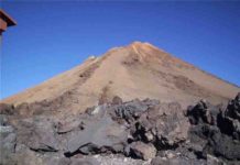 The summit of the Teida volcano.