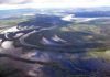 Lakes in the roadless Minto Flats surround the Tanana River in this photo from July 2014.