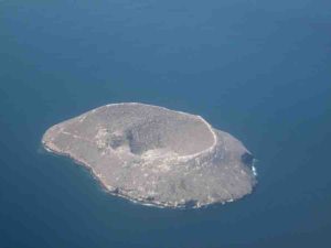 The island of Daphne to the north of Santa Cruz