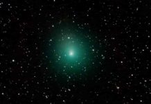 The comet 46P/Wirtanen on January 3, 2019.