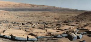 A view from the “Kimberley” formation on Mars taken by NASA’s Curiosity rover.