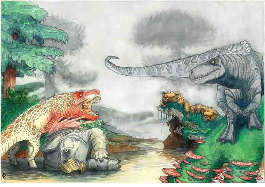 triassic dinosaurs list