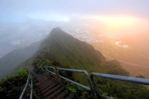Haiku Stairs of Oahu, Hawaii