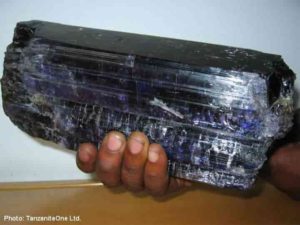 The Mawenzi : The Largest Tanzanite rough  in the World