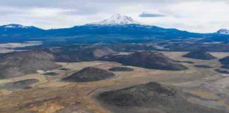Northern California’s Mount Shasta is among the largest and most active volcanoes in the Cascade Range.