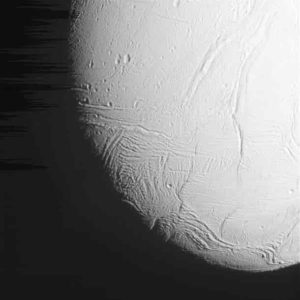 Saturn's icy