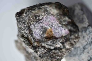 Photo of the ruby that this study looks at. Credit: University of Waterloo