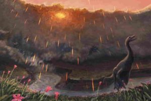 Evidence suggests an asteroid impact that killed off most dinosaurs might have happened in spring. Credit: Joschua Knüppe