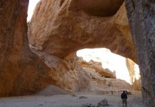 Newly discovered natural arch in Afghanistan one of world’s largest