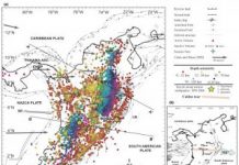 ‘Caldas tear’ resolves puzzling seismic activity beneath Colombia