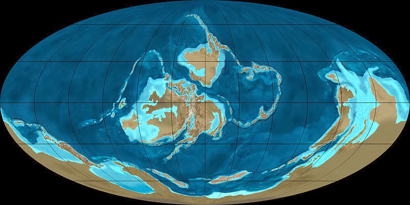 devonian period map