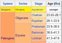 Paleocene Epoch