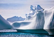 Ice-loss moves the Earth 250 miles down