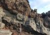 Shattering past of the ‘island of glass’