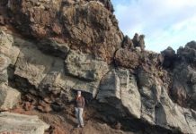 Shattering past of the ‘island of glass’