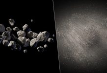 Unexpected findings: Small asteroids can be flying rock clusters or even clouds of dust surrouding solid rocks