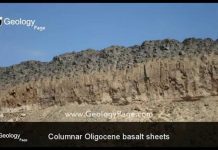 Columnar Basalt , Mendisha Mountain , Egypt