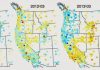 Severe drought is causing the western US to rise like a spring uncoiling