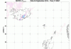 Satellites showing clouds of sulphur dioxide from Bardarbunga volcano