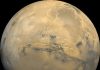 Glaciers in the grand canyon of Mars? Mars