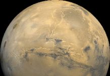 Early Mars was covered in ice sheets, not flowing rivers, researchers say Mars