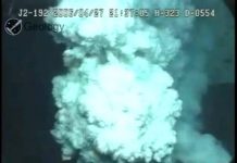 Underwater Volcano Eruption