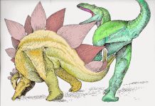 Kung fu stegosaur
