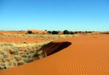 Sleeping sands of the Kalahari awaken after more than 10,000 years