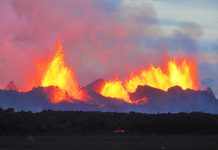 Icelandic volcano system has been spewing lava since early September