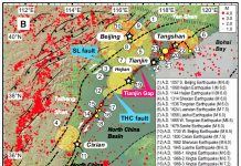 High earthquake danger in Tianjin, China