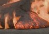 Raw: Lava Burns on Local Hawaii Road