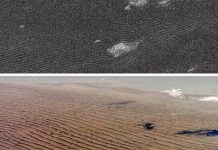 Saturn’s largest moon is a windy place
