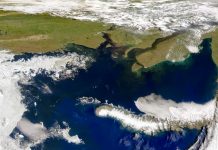 Methane is leaking from permafrost offshore Siberia