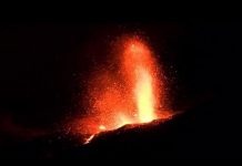 Cape Verde volcano spews fresh lava