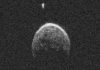 Asteroid that flew past Earth has moon