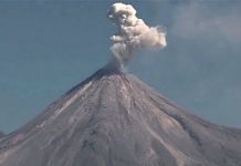 ‘Fire Volcano’ in Mexico spews ash and smoke