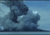 Underwater volcano erupts off Tonga