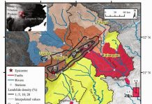 Controls on Fluvial Evacuation of Sediment from Earthquake-triggered Landslides