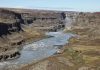 Floods created home of Europe’s biggest waterfall