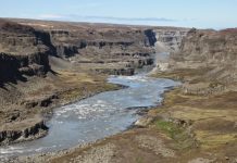 Floods created home of Europe’s biggest waterfall